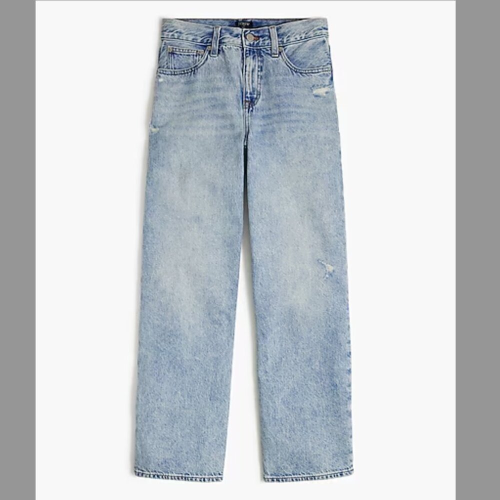 NWT J. Crew Factory 90s Vintage Baggy Jean Size 30T - Picture 7 of 16